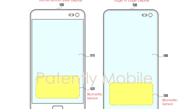 New Samsung patent shows how one of the S10's main new features will work
