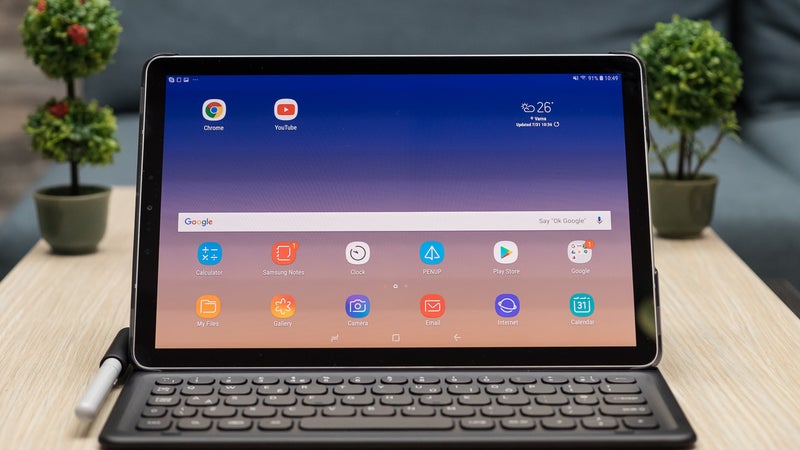 Samsung Galaxy Tab S4 is official: bezel-less design, beautiful display ...