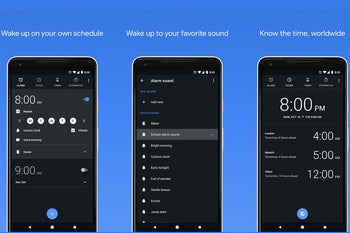 Google Clock app updated with musical alarms via Spotify