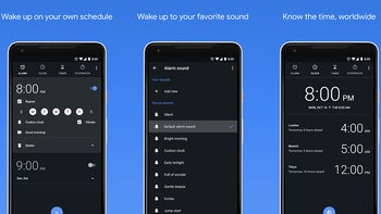 Google Clock app updated with musical alarms via Spotify