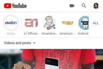 YouTube also scores Stories, just like all the cool kids in school