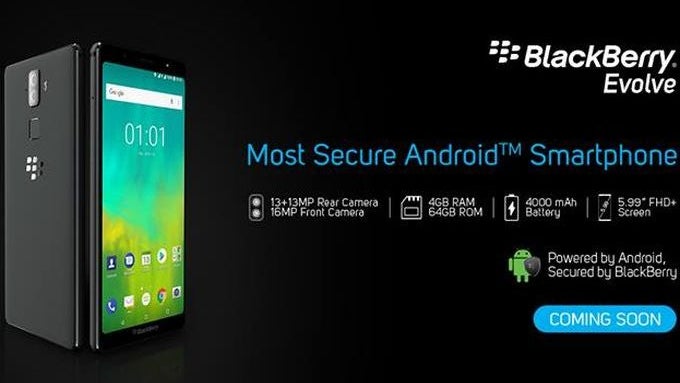 BlackBerry Evolve and Evolve X go official with trendy screens and reasonable prices