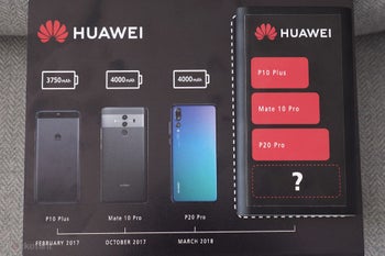 Huawei confirms Mate 20 Pro will have a bigger than 4,000 mAh battery