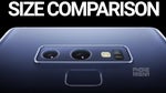 Samsung Galaxy Note 9 vs Note 8, iPhone X, Pixel 2 XL: size comparison