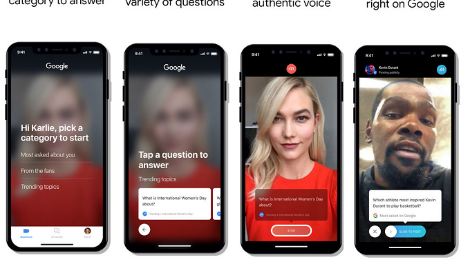 Cameos on Google is a new iOS app that allows celebrities to get personal on video