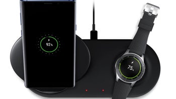 Samsung's cool new Wireless Charger Duo will charge a Galaxy phone and a watch at the same time