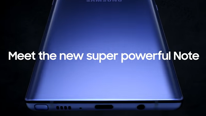 Check out the Samsung Galaxy Note 9's first television ad and re-live the unveiling