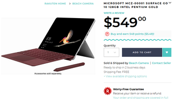 Save 15% on the top-of-the-line Microsoft Surface Go tablet with this coupon code