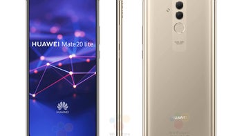 Huawei Mate 20 Lite shows its notch in first press renders