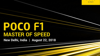 Xiaomi to unveil its first Poco branded phone, the F1, on August 22nd