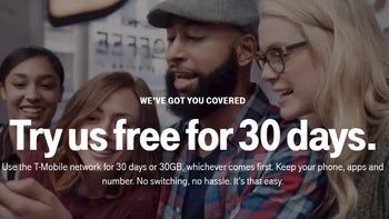 T-Mobile starts offering free 30-day network trials in specific U.S. locations