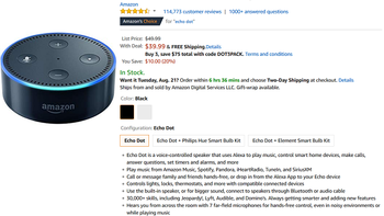 Buy a trio of Amazon Echo Dot smart speakers for $75 with this coupon code