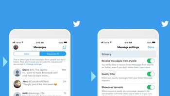 Twitter adds new filtering tool for Direct Messages requests