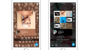 Pandora now allows Premium users to share their music on Snapchat