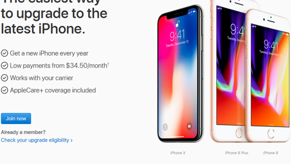 T-Mobile now allows subscribers to join Apple's iPhone upgrade program online