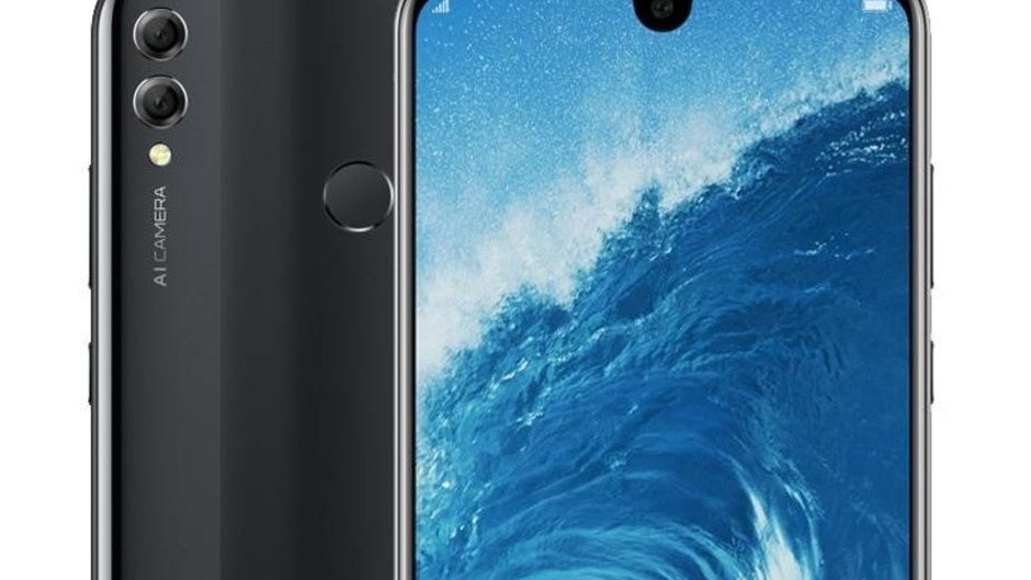 Honor 8X Max press renders confirm tiny notch, reveal color options