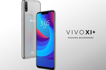 BLU Vivo XI+ goes officially official with 3D facial recognition, notch, Android Pie promise