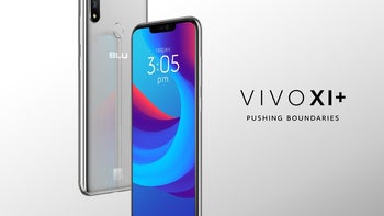 BLU Vivo XI+ goes officially official with 3D facial recognition, notch, Android Pie promise