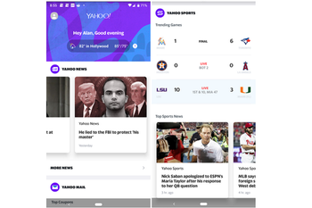 Yahoo releases an all-purpose Android app for personalized news, weather, sports and more