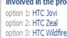 HTC is working on something new - will name it Zeal, Wildfire, Festi or Jovi?
