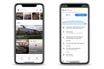 Latest Google Maps update introduces New Events section, elevation data for walking and cycling