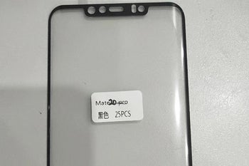 Huawei Mate 20 Pro front panel leak reveals cut-outs for Face ID-like tech