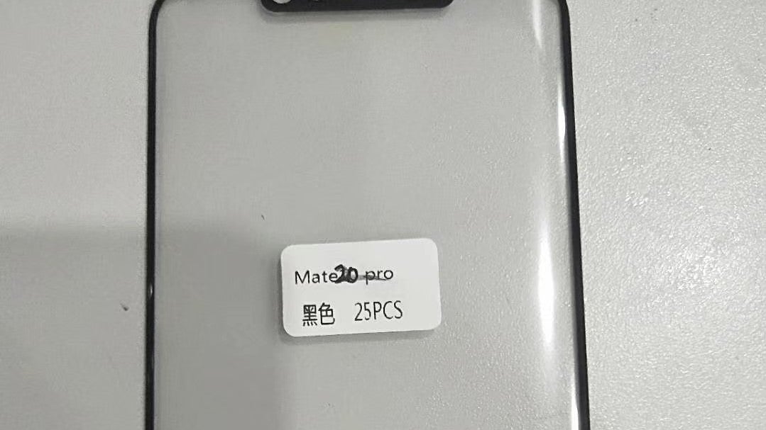 Huawei Mate 20 Pro front panel leak reveals cut-outs for Face ID-like tech