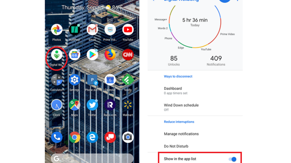 Android's Digital Wellbeing app gets an update