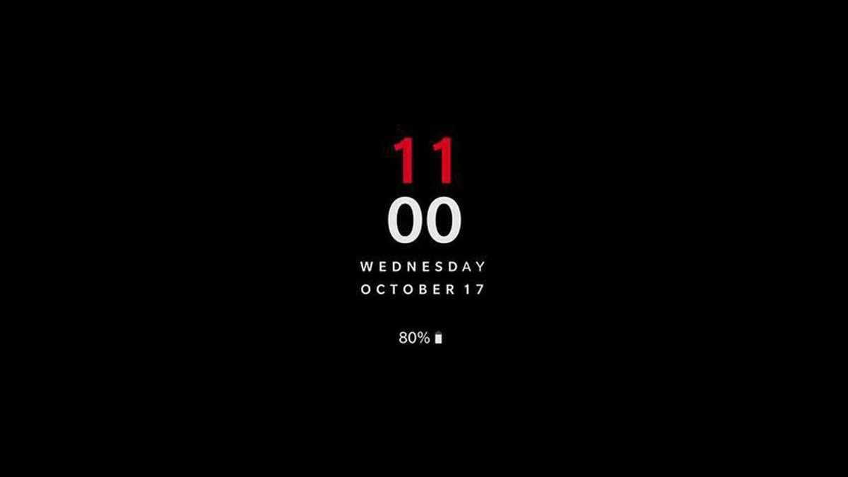 The OnePlus 6T may be announced on October 17