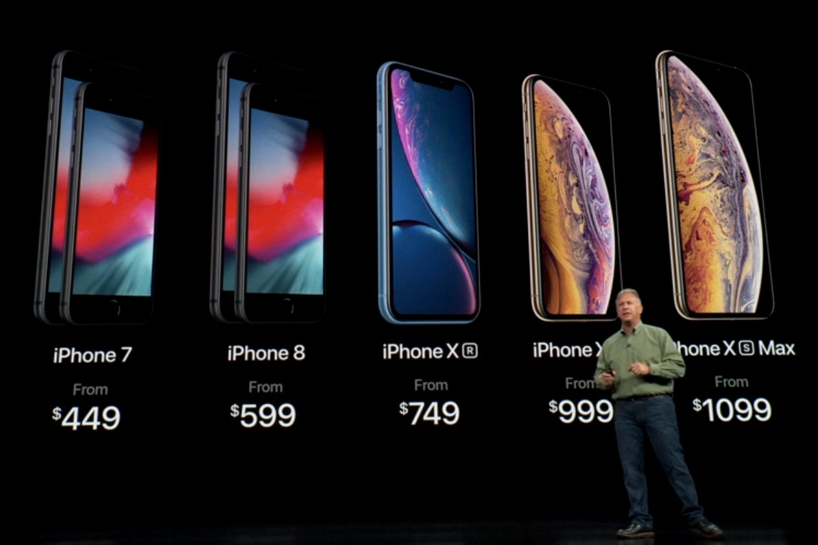 Apple iPhone XS, XS Max and iPhone XR prices and release