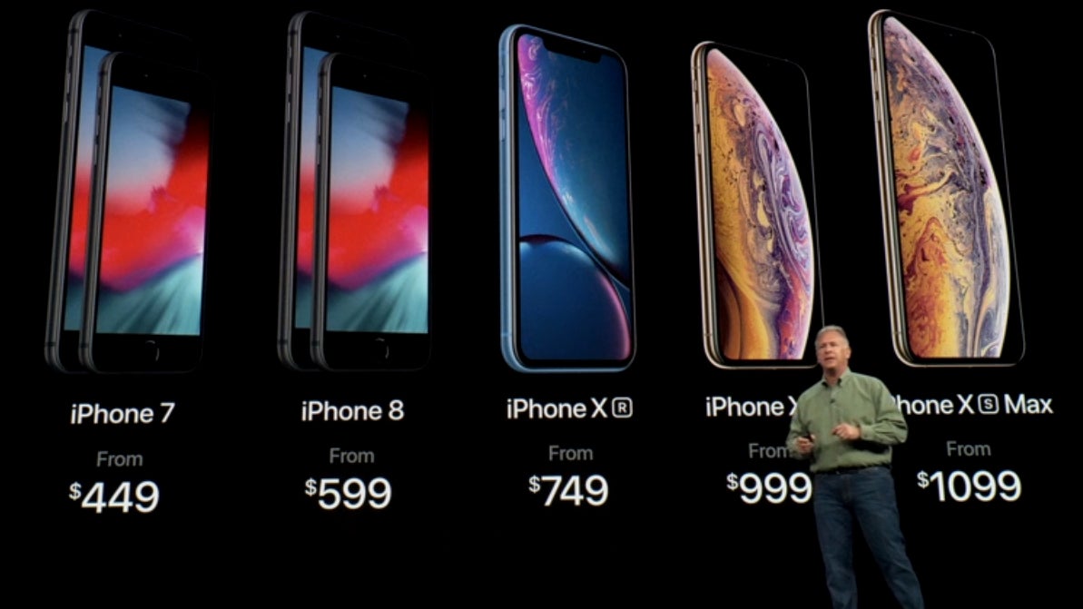 Apple iPhone XS, XS Max and iPhone XR prices and release dates