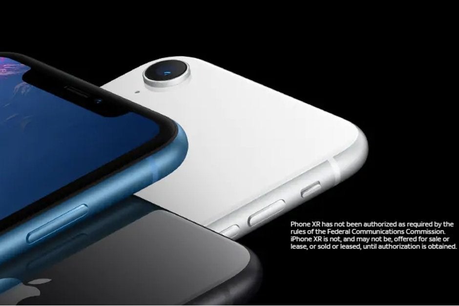 The iPhone XR has 'not been authorized' by the FCC yet, because ...