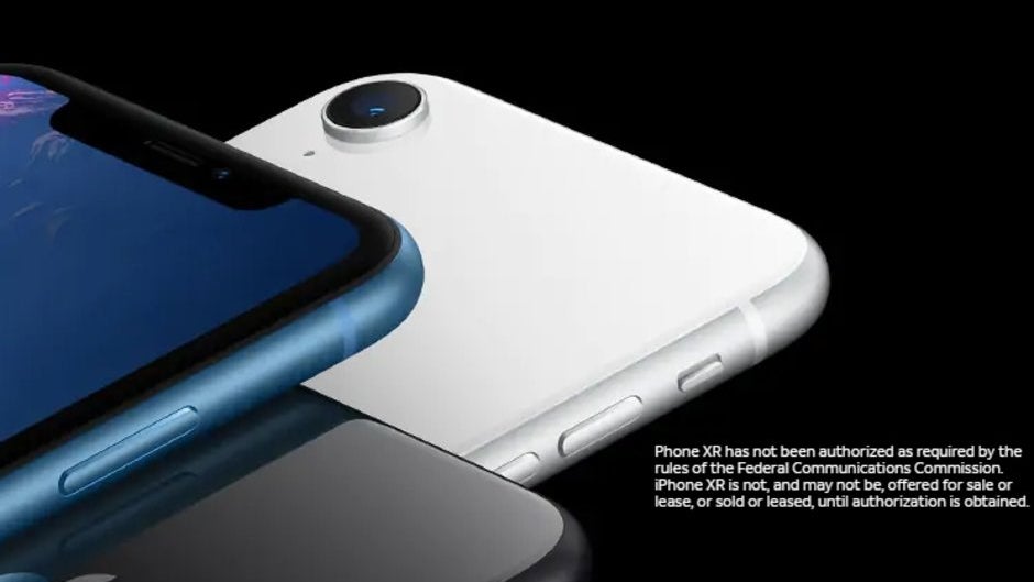 The iPhone XR has 'not been authorized' by the FCC yet, because... notch on LCD