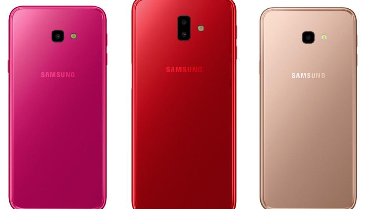 Samsung Galaxy J4+ and J6+ official renders published; design details revealed