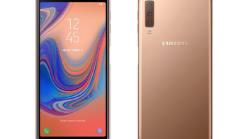 European pricing for Galaxy A7 (2018) shows up alongside third color option