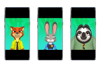 Samsung and Disney launch Zootopia-themed AR Emojis for Galaxy S and Note series flagships