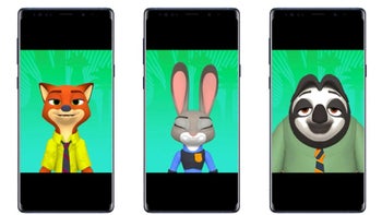 Samsung and Disney launch Zootopia-themed AR Emojis for Galaxy S and Note series flagships