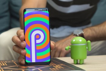 First look at new gesture navigation on Samsung Galaxy S9 (Android Pie-d)