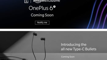 OnePlus 6T already tagged in promo banner as Amazon Exclusive
