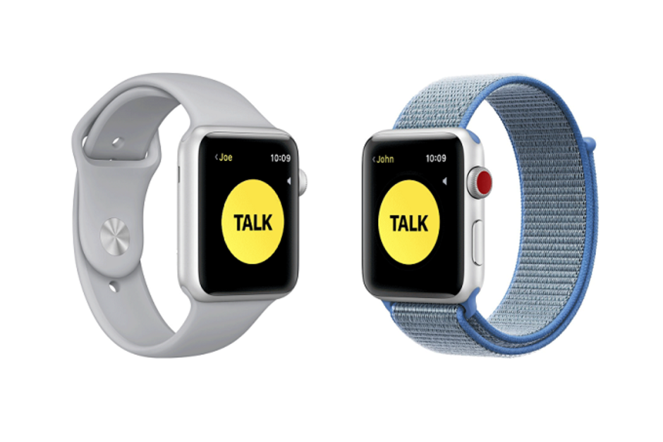 walkie talkie feature apple watch