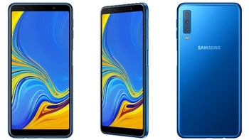 Galaxy A7 is official, Samsung's first triple-camera phone, a harbinger of Galaxy S10