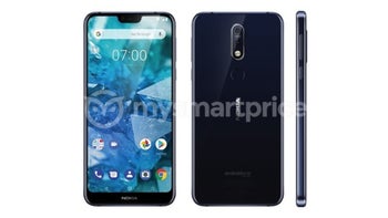 Nokia 7.1 Plus complete with display notch and two rear cameras leaks