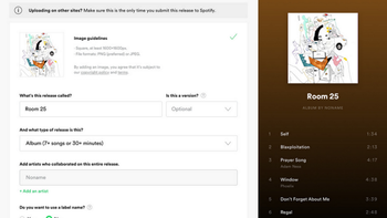 Spotify beta allows indie artists to upload their own songs to the music streamer