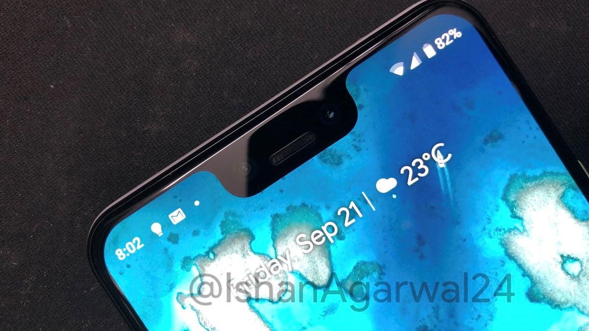 The Google Pixel 3 XL and its massive notch have just leaked out again