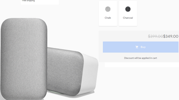 Google Home Max smart speaker now $349 from various stores for a $50 savings