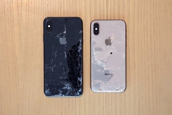 Apple's iPhone XS and XS Max might be beer-resistant, but they're definitely not shatterproof
