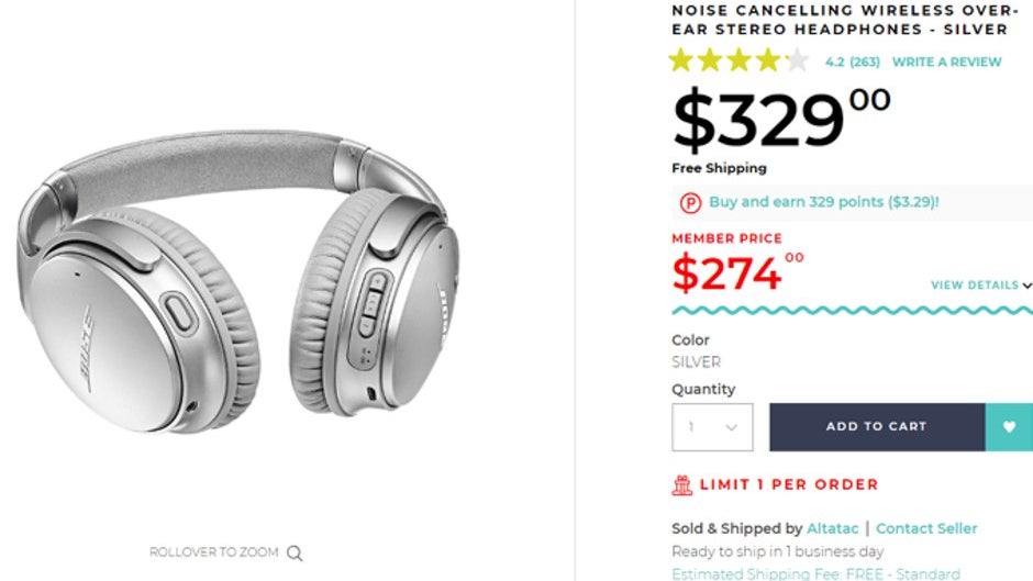 Deal: Save $75 on Bose's QC35 II noise-canceling headphones