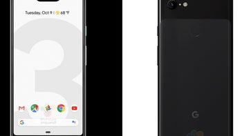 Google Pixel 3 and Pixel 3 XL show up in both black and white in 'really official' renders