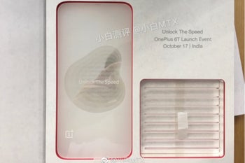 Leaked OnePlus 6T invitation letter confirms date of smartphone's unveiling