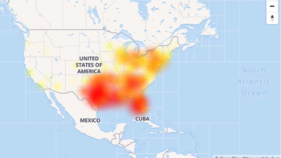 Verizon outage affecting many subscribers in the U.S.